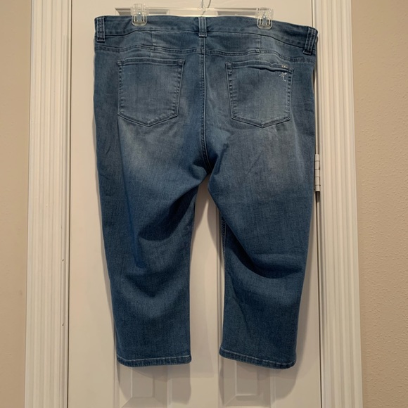 Seven7 Melissa MaCarthy Denim Capris - Picture 9 of 10